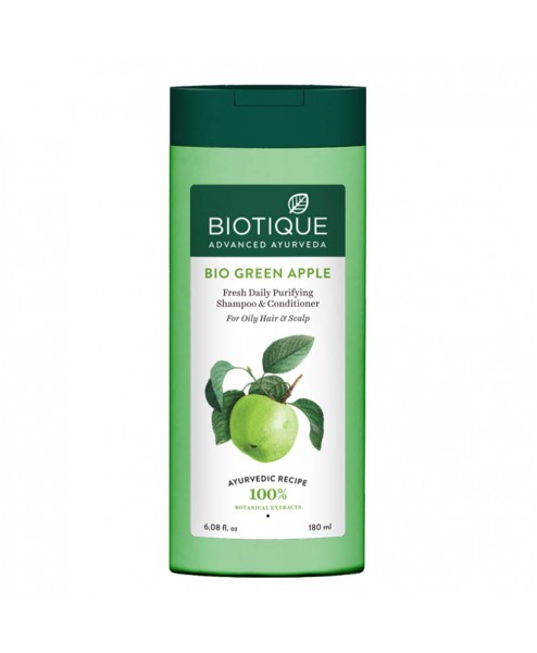 Biotique Green Apple Shampoo (180 ml)